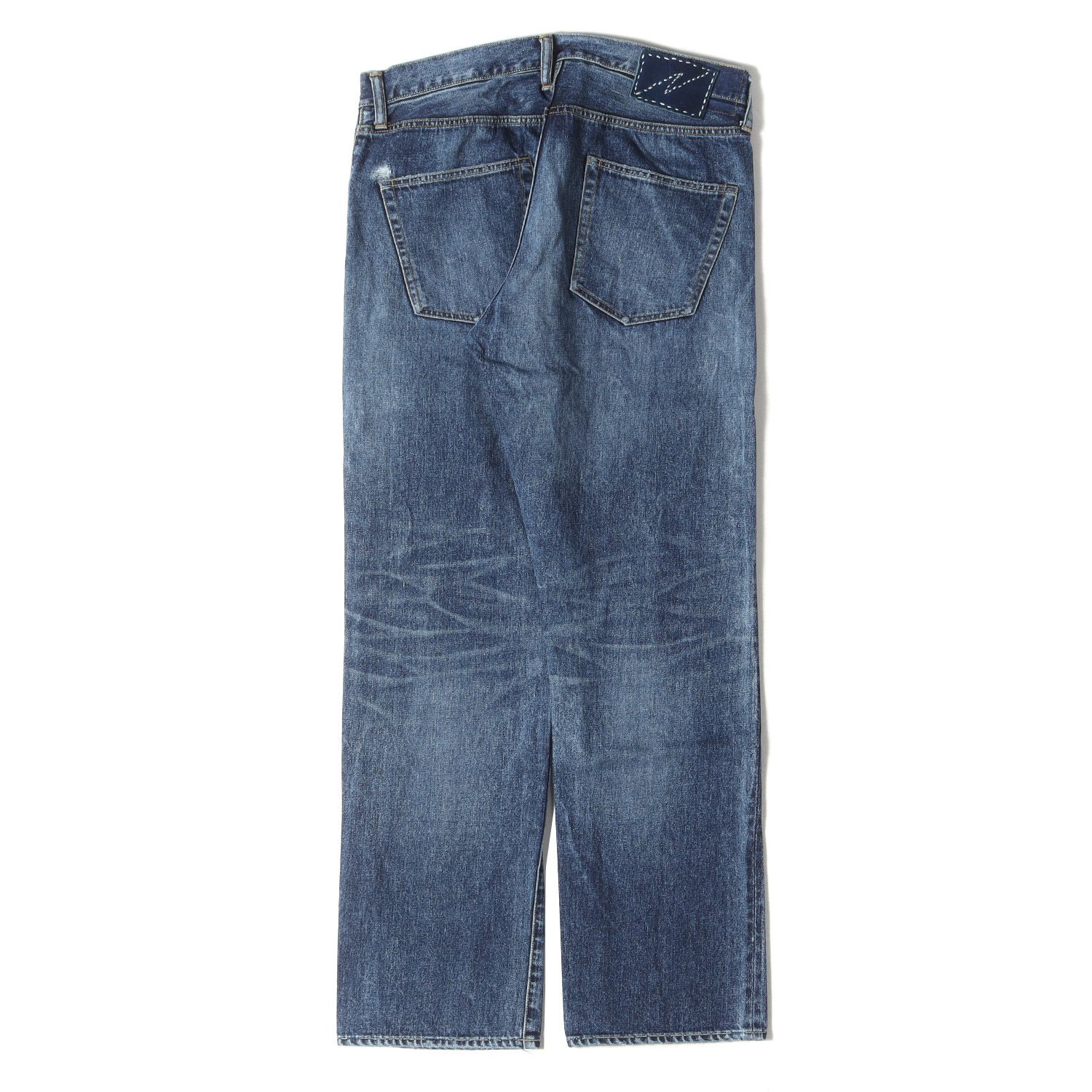 新品 visvim ビズビム パンツ サイズ:3 24SS ヴィンテージ加工 デニム 