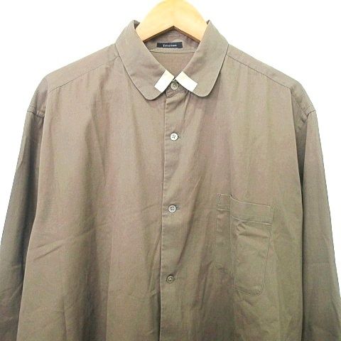 ワイズフォーメン Y's for men ロング シャツ 長袖 コットン