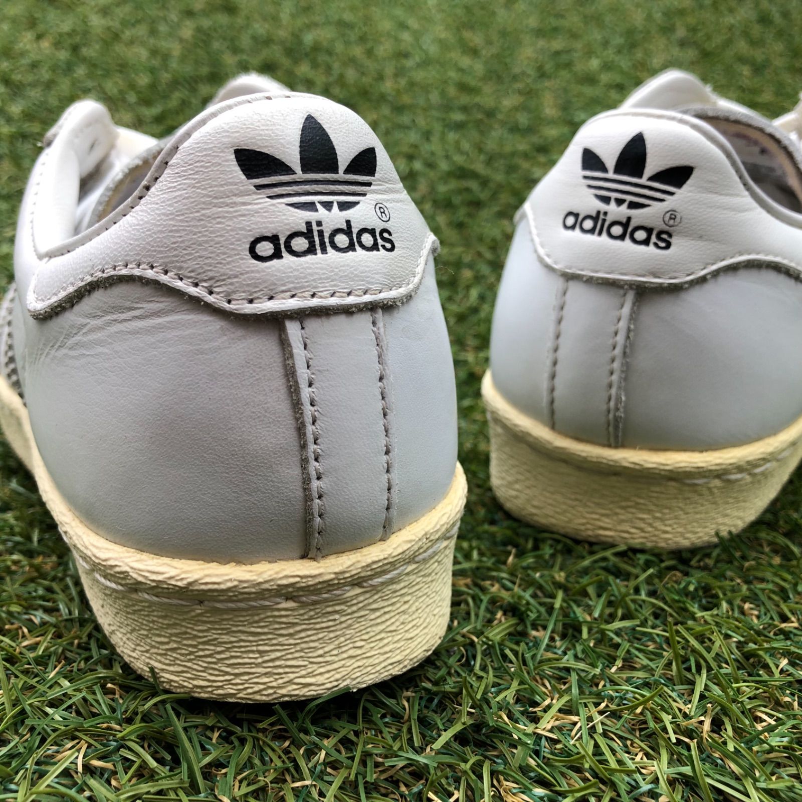 美品22.5 adidasスーパースター80s VIN DLXアディダスF925