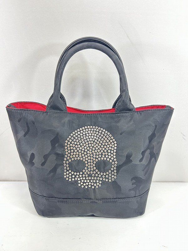 HYDROGEN ハイドロゲン トートバッグ デニム スタッズ カモフラ 迷彩