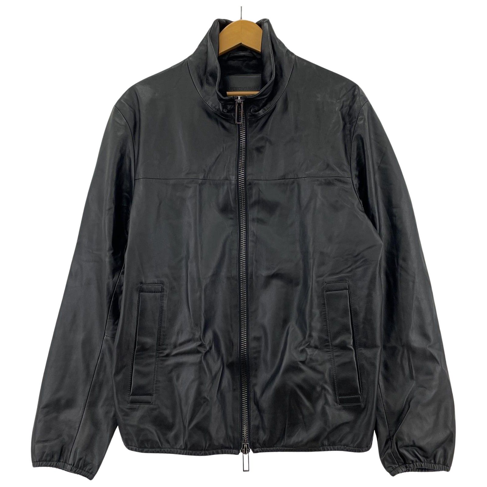 EMPORIO ARMANI エンポリオアルマーニレザージャケット size表記なし 