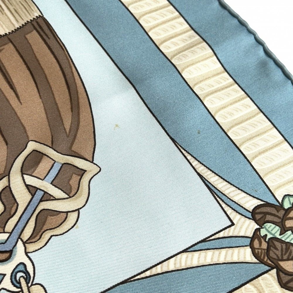 衝撃価格】 エルメス スカーフ レディース カレ90 ARMETS en PANACHE  