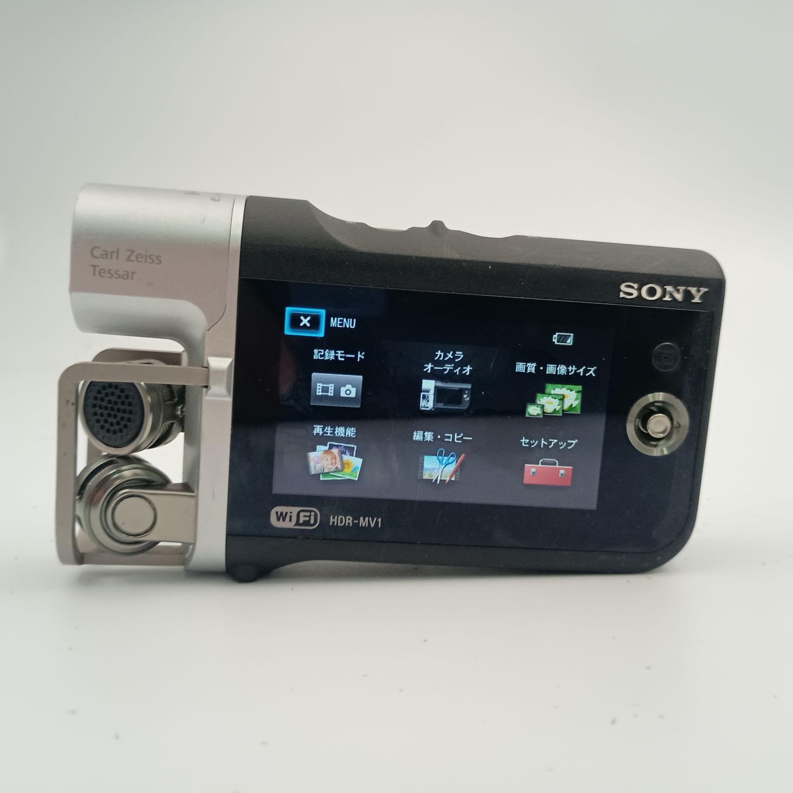 SONY HDR-MV1 ミュージックビデオレコーダー ビデオカメラ カメラ HDR-MV1 特長 : ミュージシャンの感性に響く高音質