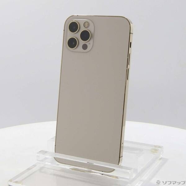 中古品〕 iPhone12 Pro 256GB ゴールド MGMC3J／A SIMフリー【297