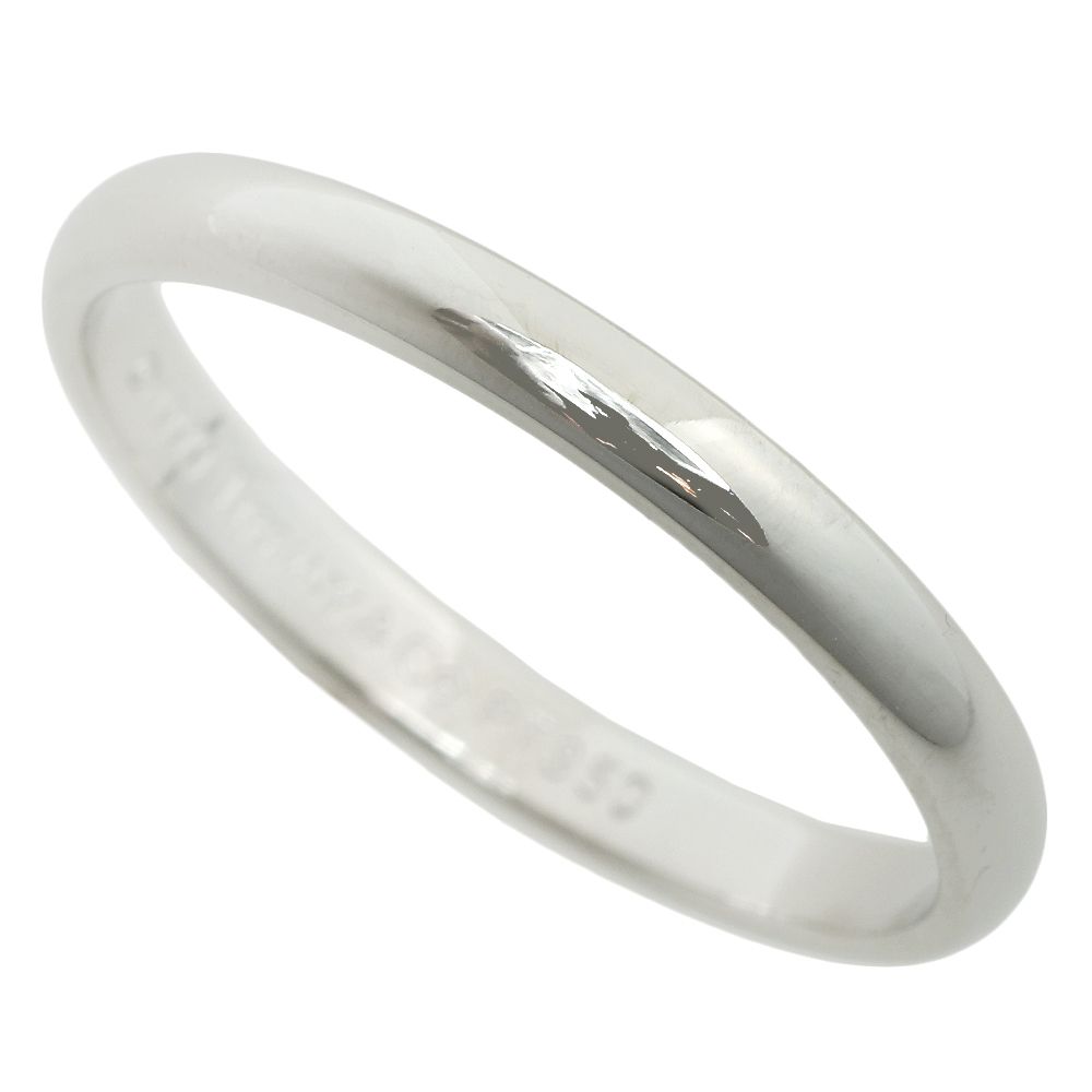 ティファニー Pt950クラッシックハンドリング プラチナ ティファニー TIFFANY&Co. クラシックバンド リング 指輪 9号