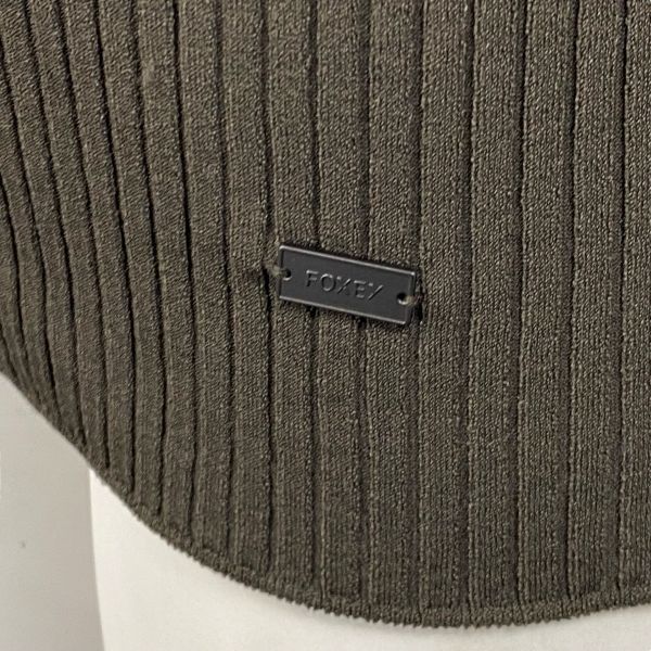 ボートネック カーキ