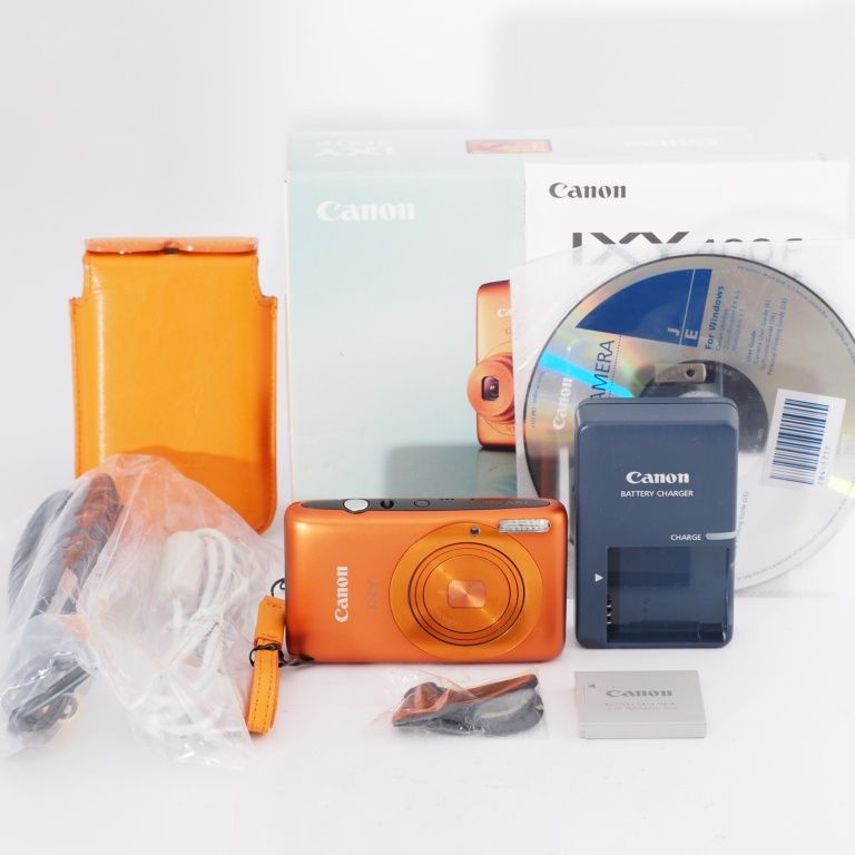Canon キヤノン コンパクトデジタルカメラ IXY 400F オレンジ