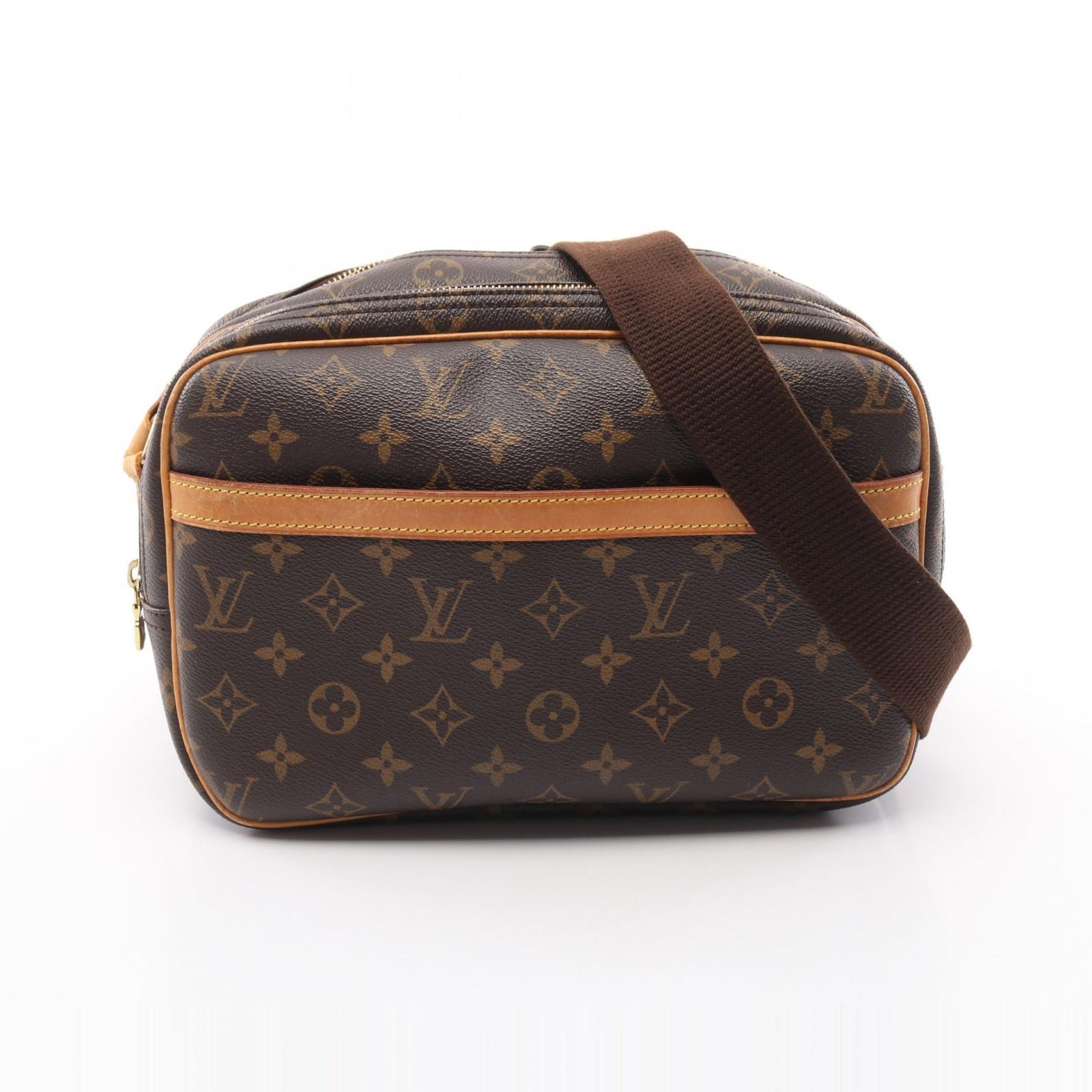 ルイ ヴィトン LOUIS VUITTON ショルダーバッグ リポーターPM モノグラム M45254 PVCコーティングキャンバス レザー リポーターPM レディース Used B