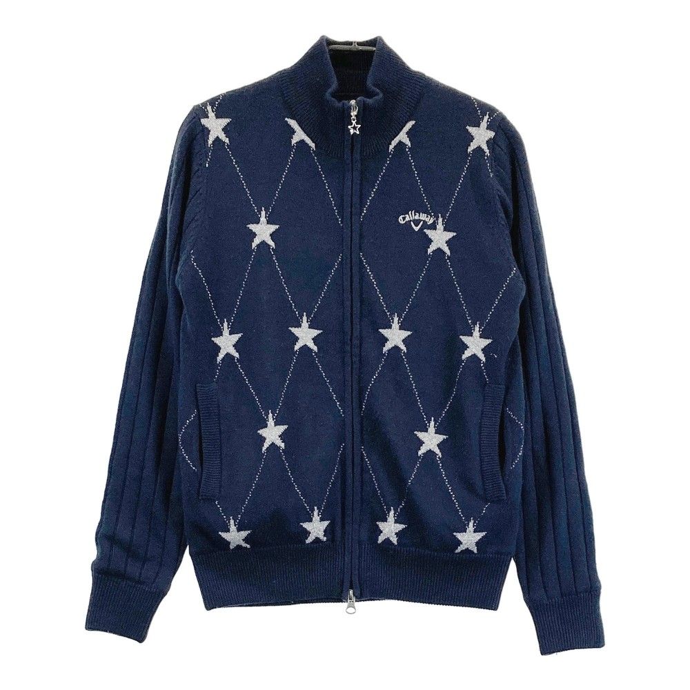 CALLAWAY キャロウェイ ジップジャケット ネイビー系 L ゴルフウェア