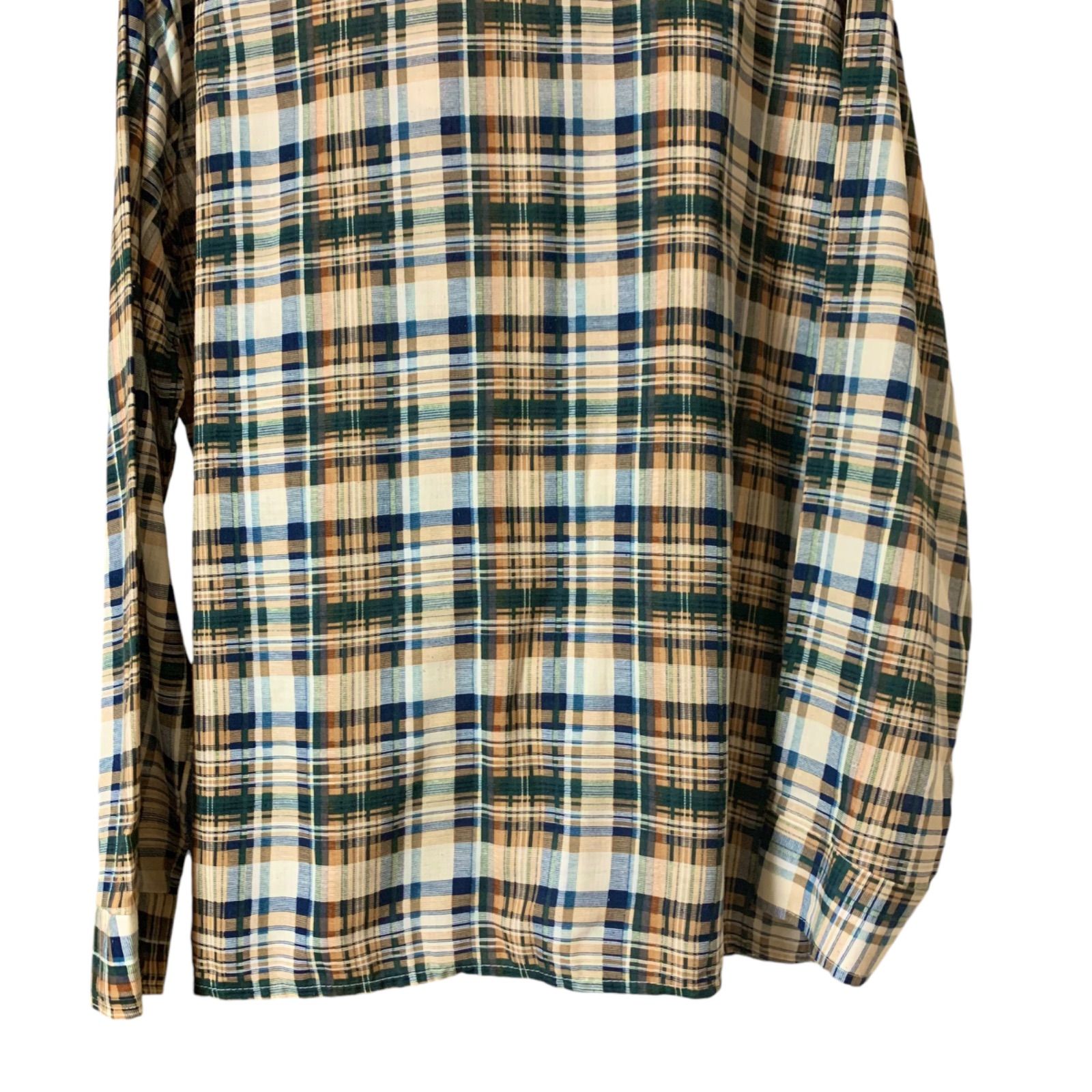 【Rare】70's Jantzen Check Shirts 【XL】60年代 70年代 ジャンセン チェックシャツ ヴィンテージシャツ ポリシャツ