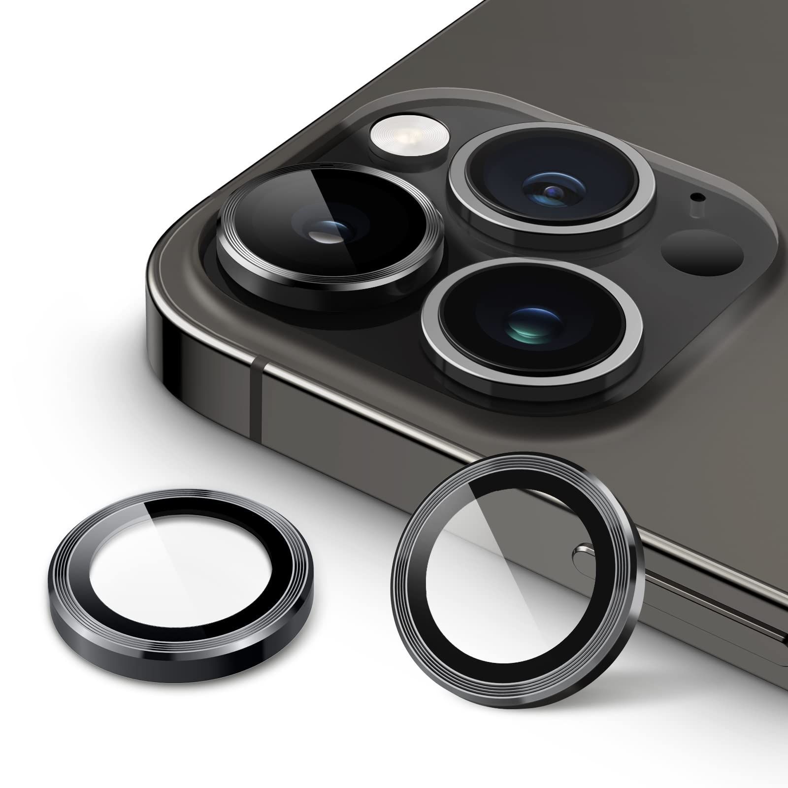 保障できる】 iPhone 14 Pro Max カメラ レンズ 保護 カバー 6.7 6.1インチ リング アルミ  ecufilmfestival.com