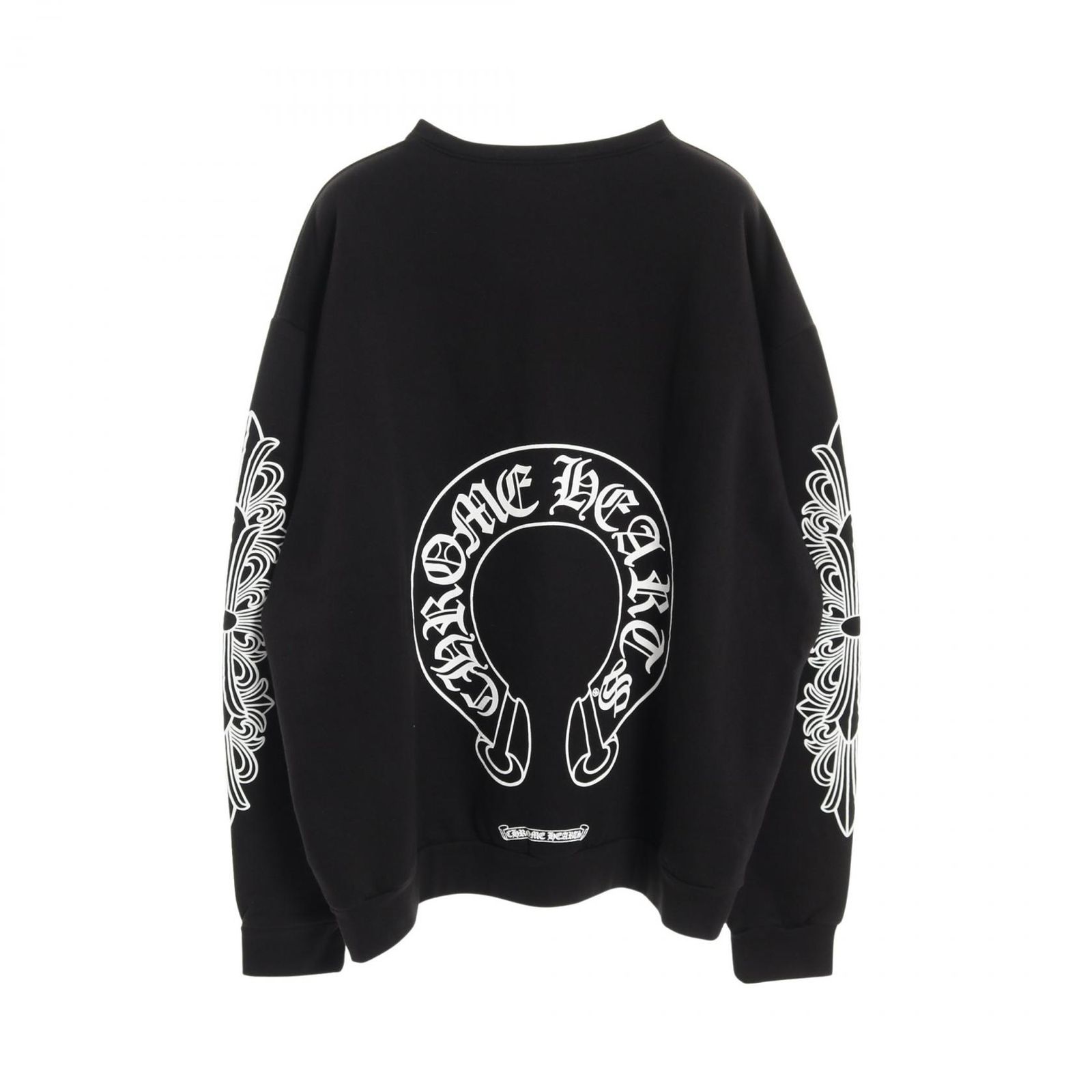 Chrome Hearts クロムハーツ　スウェット　ホースシュー M 綿 CHROME HEARTS クロムハーツ HORSE SHOE CREW NECK SWEAT アーム