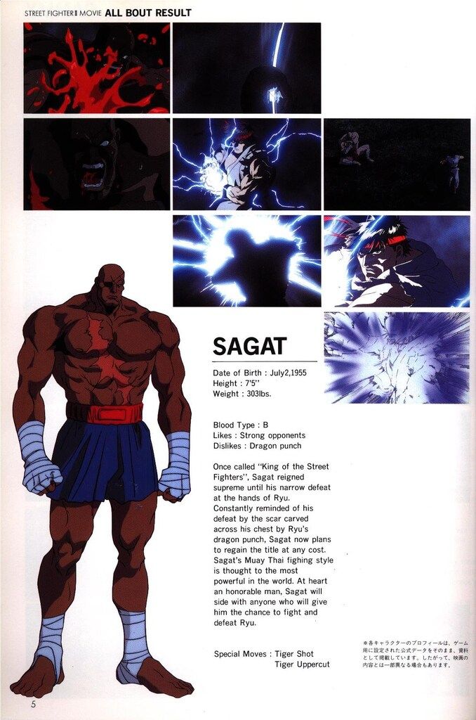 小学館 THIS IS ANIMATION ストリートファイターII映画資料全集 (帯付)