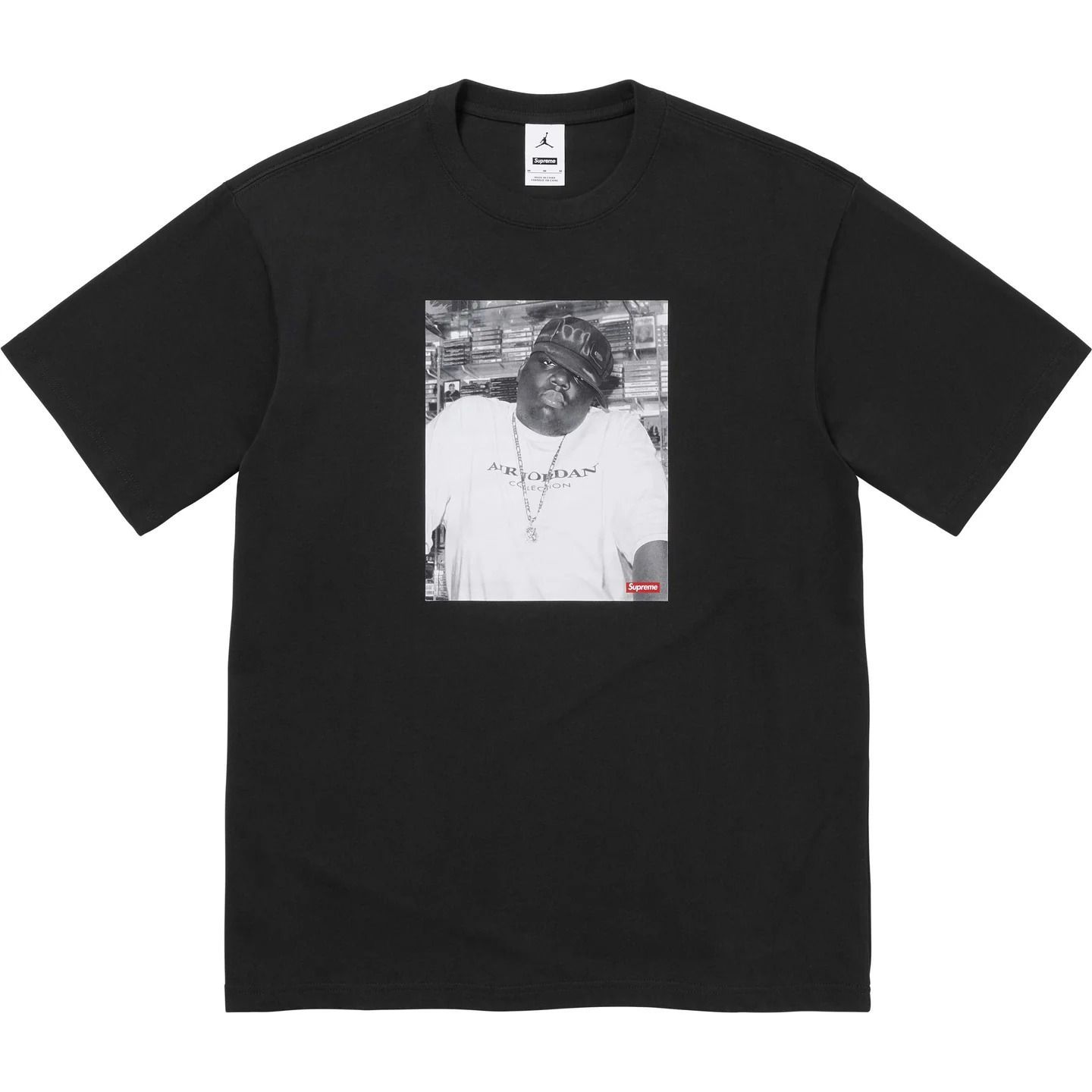 Supreme|Jordan｜シュプリーム ジョーダン Biggie S|S Top HJ8385-010 ビギー 半袖Tシャツ