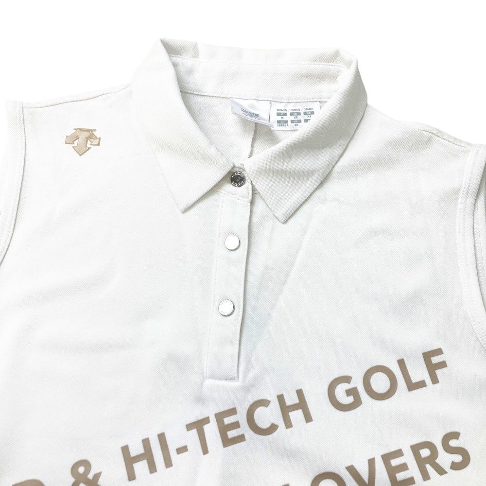 サイズ：M DESCENTE GOLF デサントゴルフ ノースリーブ