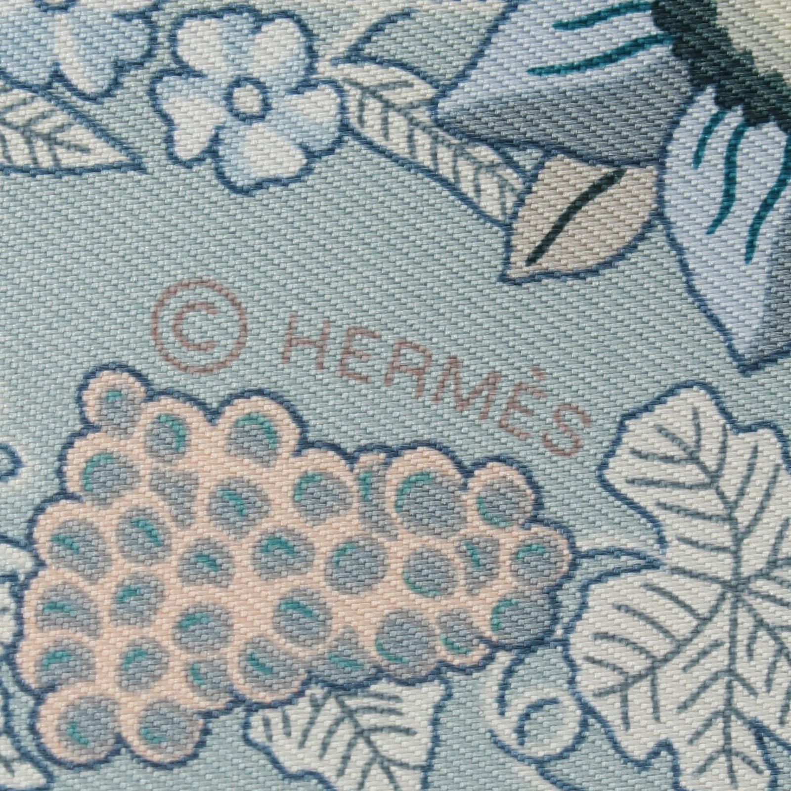 （お得な特別割引価格） de BRIDES カレ90 スカーフ HERMES エルメス GALA Fleurs en 小物