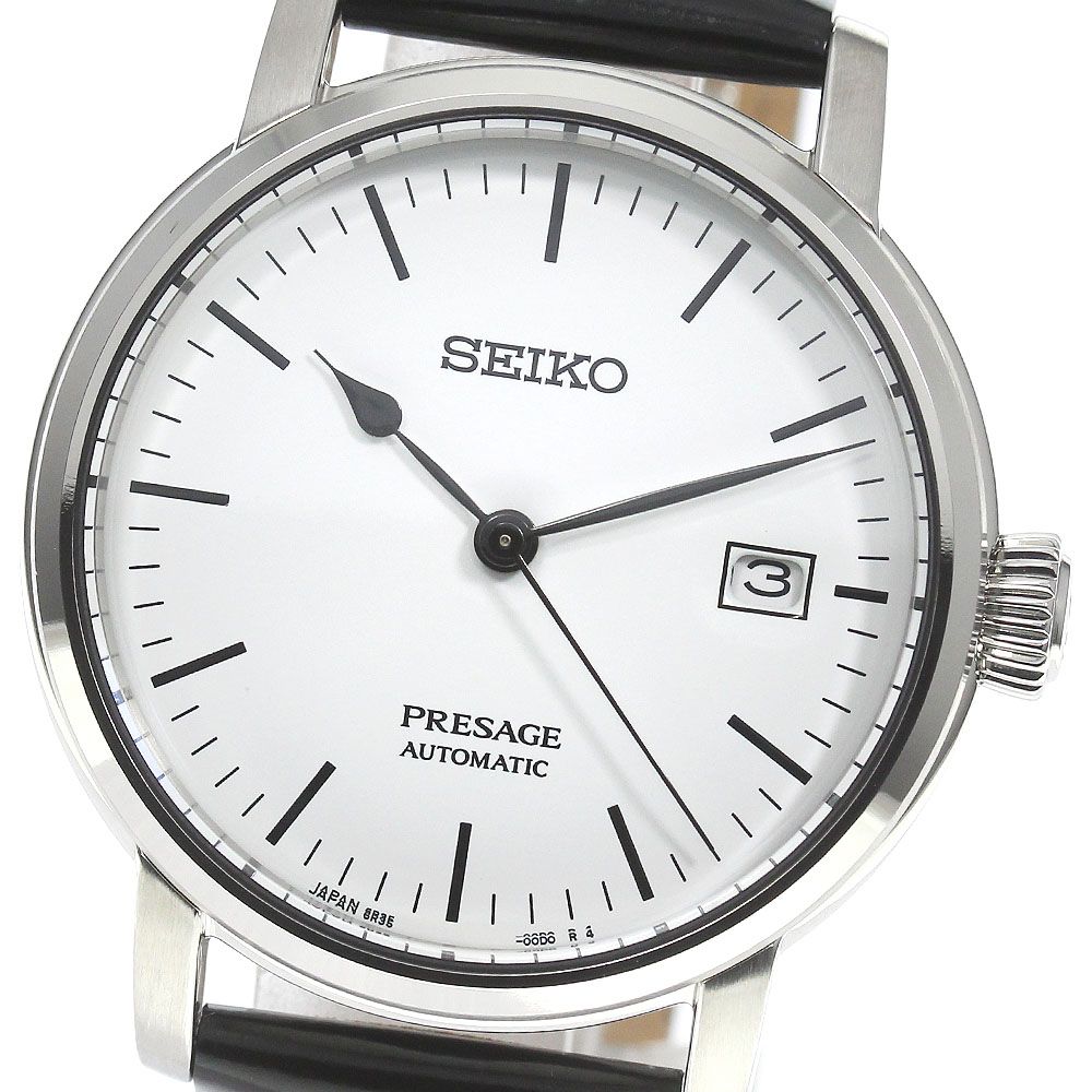 セイコー SEIKO 6R35-00F0/SARX065 プレサージュ 琺瑯ダイヤル 自動