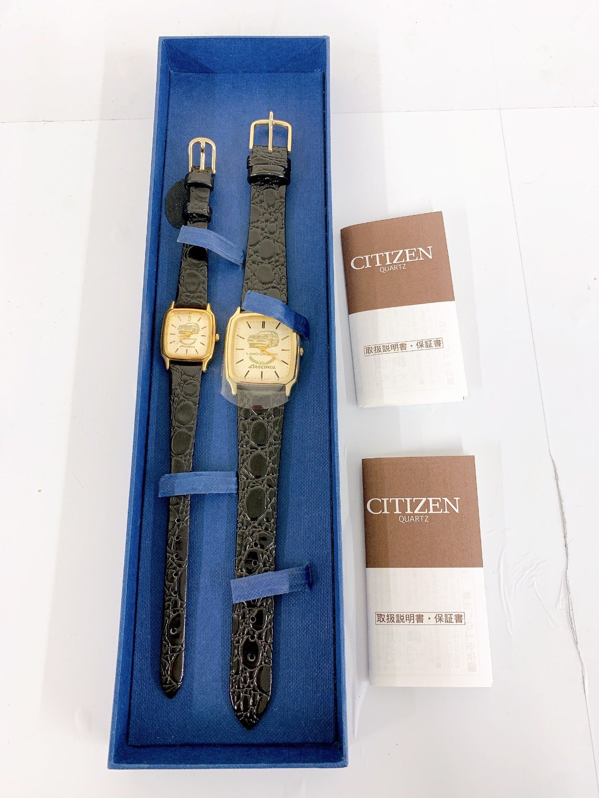 よく見る「芸能人が愛用 不動品】非売品 CITIZEN ペア ランドクルーザー シチズン 時計
