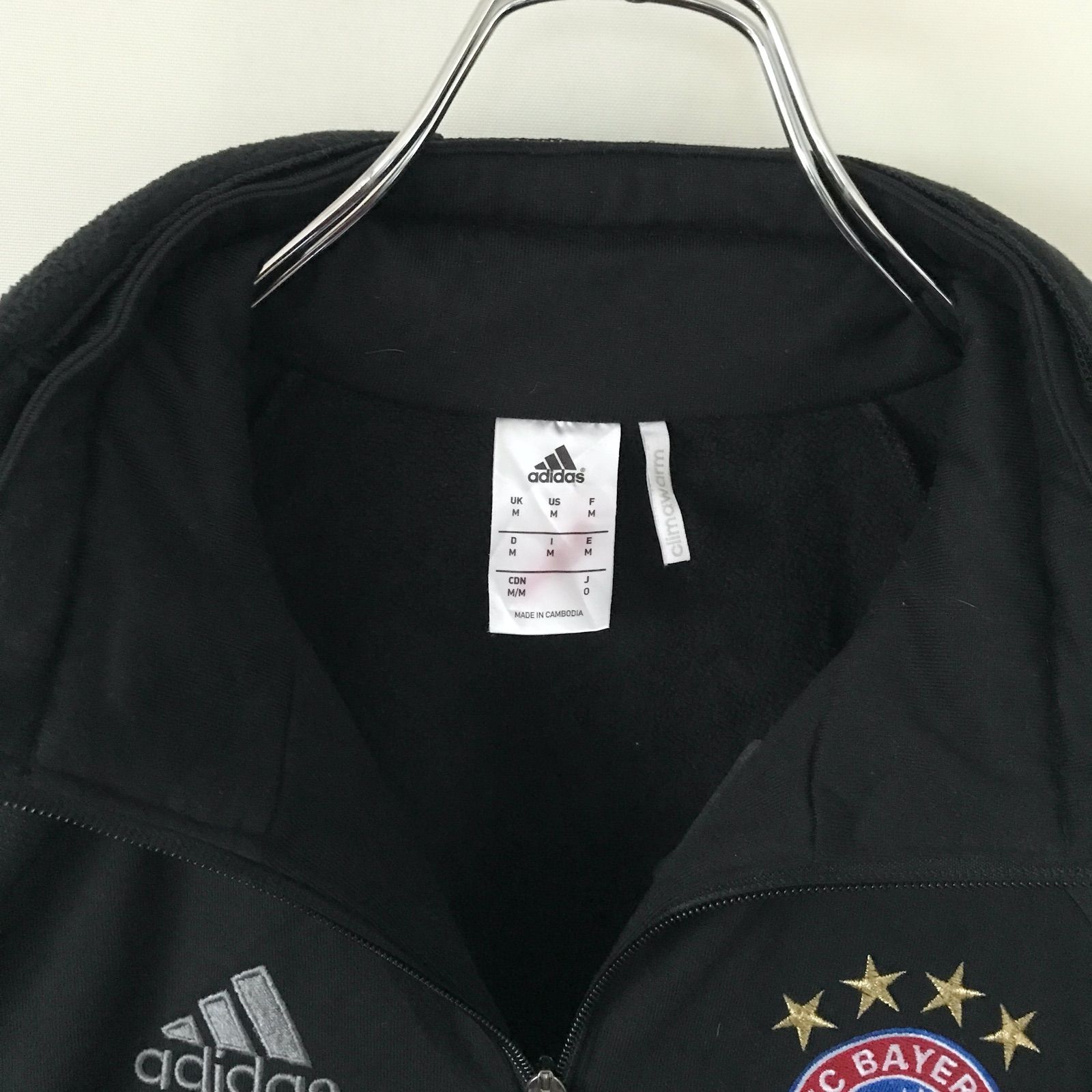 adidas☆FCバイエルン・ミュンヘン☆トラックトップ☆ハーフジップx