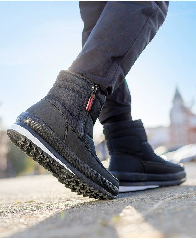 防寒靴 スノーブーツ ショートブーツ 防寒 保温 釣り 登山 アウトドア 暖かい 軽量 軽い ハイキングシューズ 厚底 冬用 短靴 アウトドア 雪靴 綿靴 裏ボア 裏ボア スノーブーツ メンズ スノーシューズ ショートブーツ 暖かい
