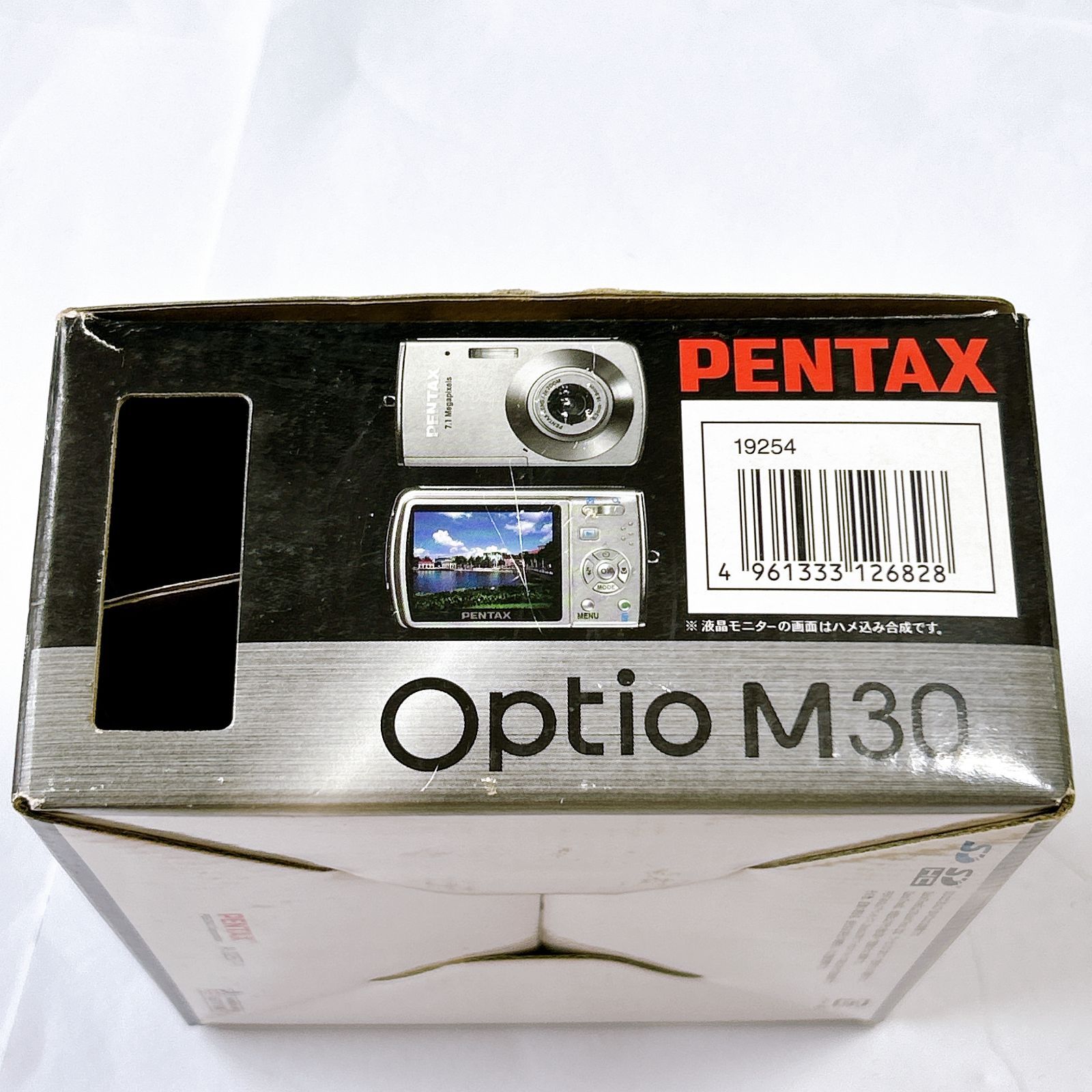 PENTAX Optio M30 デジカメ ペンタックス シルバー デジタルカメラ