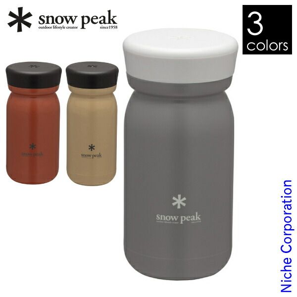 スノーピーク ステンレス真空ボトルタイプM350 TW-351 AS アッシュ