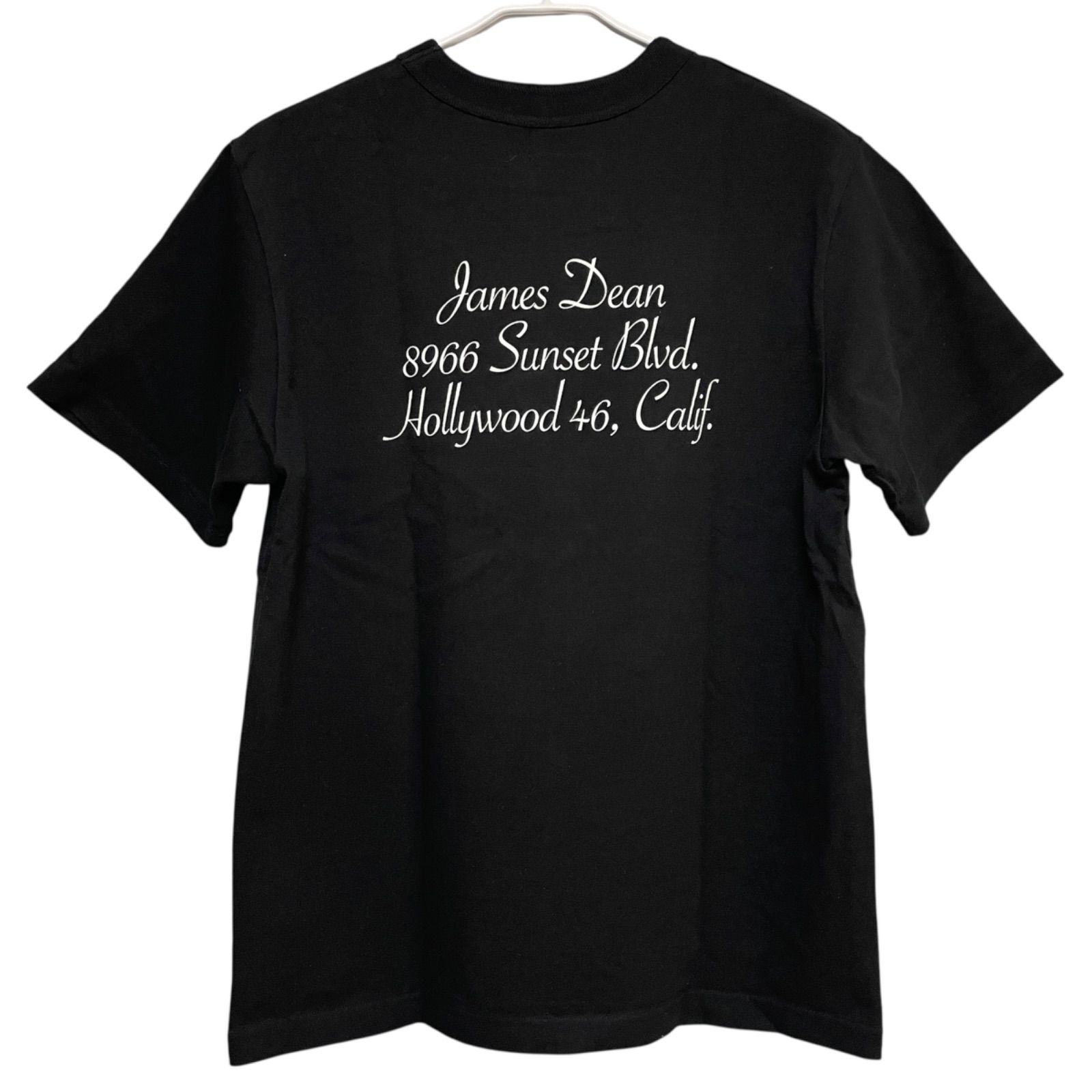 定価28600円 Sacai James Dean T-Shirt 25-0919S BLACK 3 サカイ