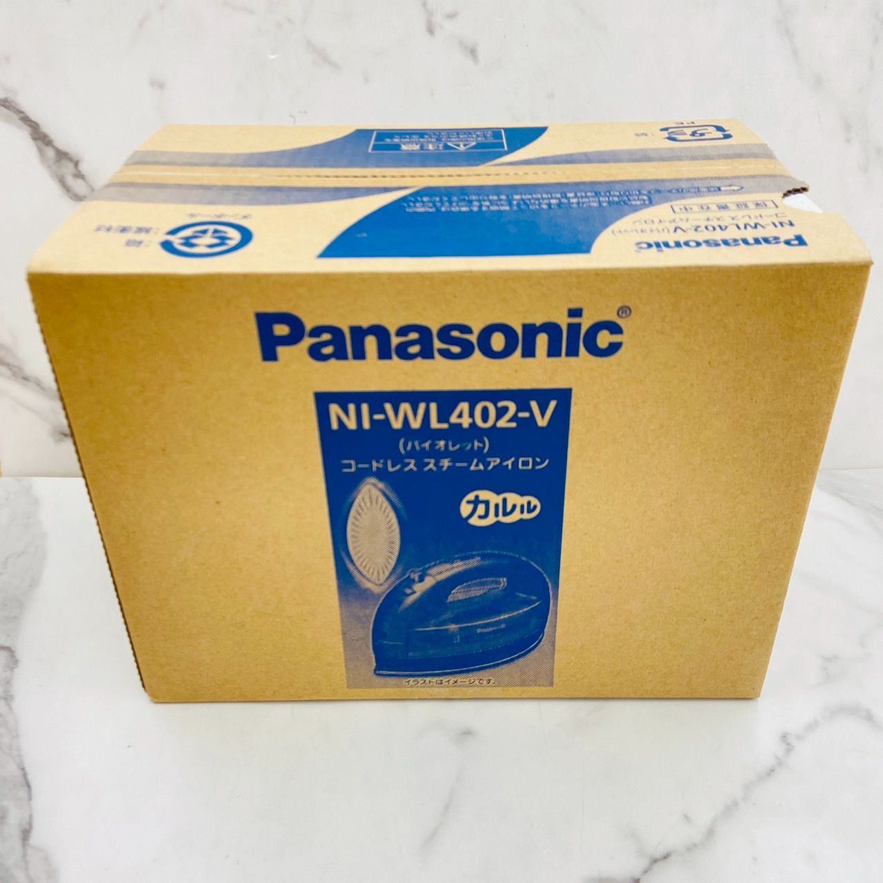 Panasonic パナソニック スチームアイロン コードレススチームアイロン NI-WL402-V バイオレット