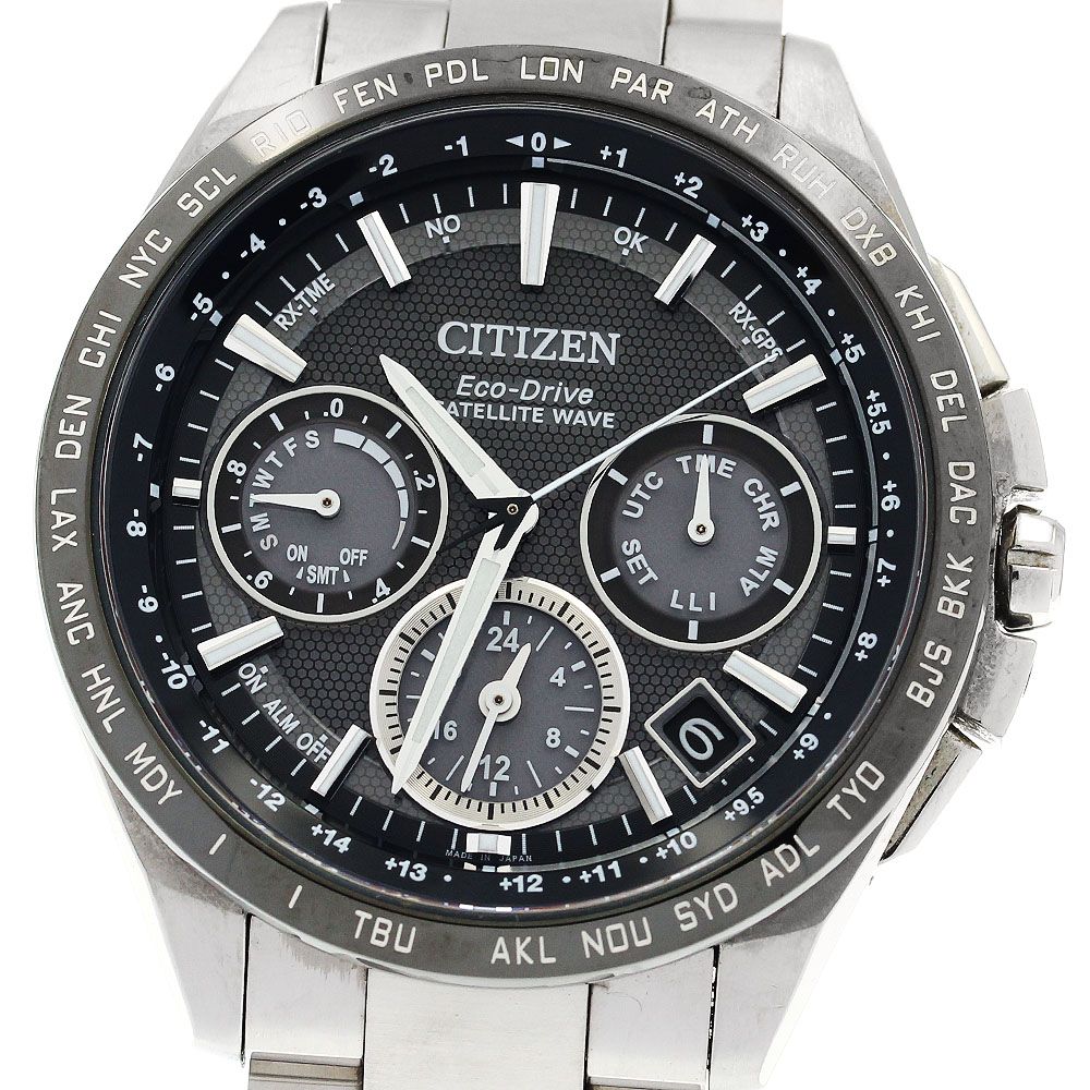 シチズン CITIZEN F900-T021531|CC9015-54E アテッサ サテライトウェーブ エコドライブ ソーラー電波 メンズ 箱 保証書付き_886371