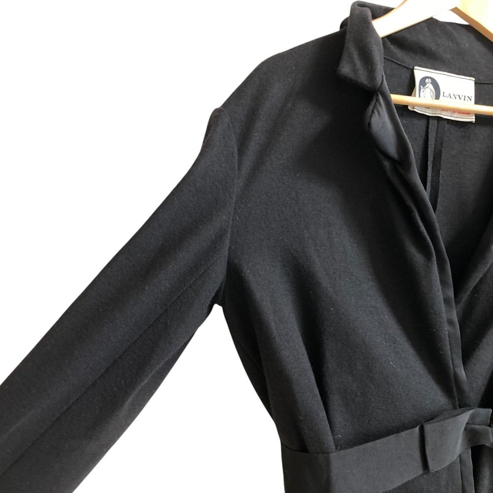 美品 LANVIN ランバン ファーストライン アンゴラブレンド