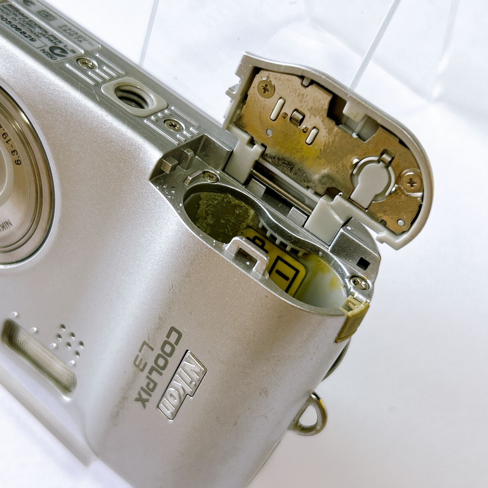 ニコン coolpix L3 電池式 シルバー デジカメ デジタルカメラ 単