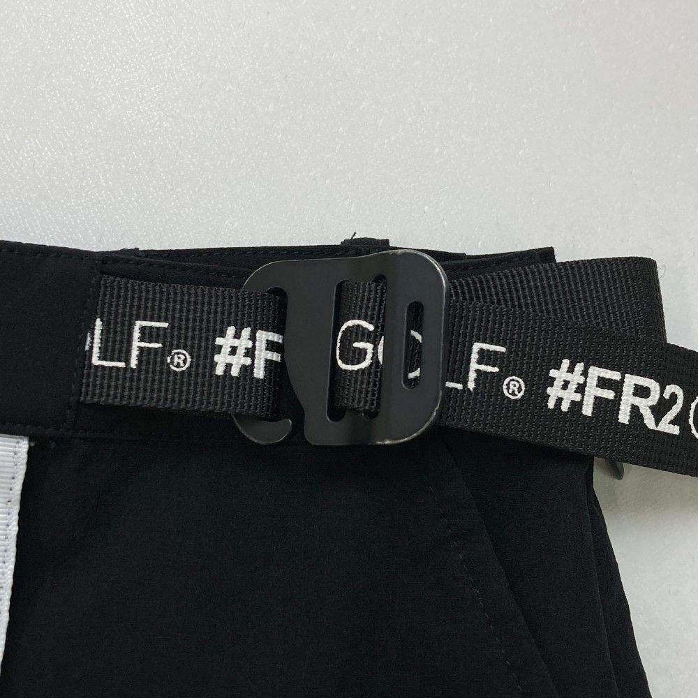 24時間以内発送‼️FR2GOLFベルト付きストレッチキュロットスカートS 黒美品 プリーツベルト付きキュロットスカート - ブラック | ZARA Japan