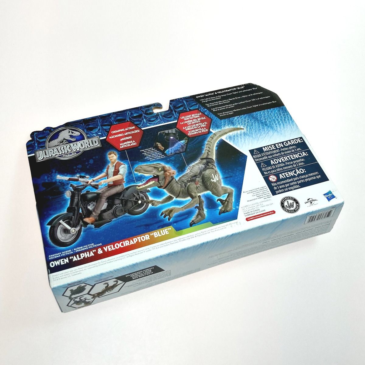 ☆☆Hasbro ジュラシック・ワールド 炎の王国 オーウェン・グレイディ アクションフィギュア エスケープパック バイク Hasbro ジュラシック・ワールド 炎の王国 オーウェン