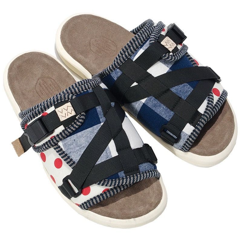 VISVIM サンダル CHRISTO COLLAGE PATCHWORK Ｌ - 靴