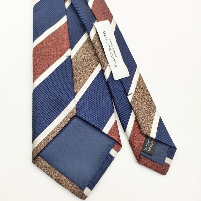 green label relaxing UNITED ARROWS 日本製 シルク ネクタイ