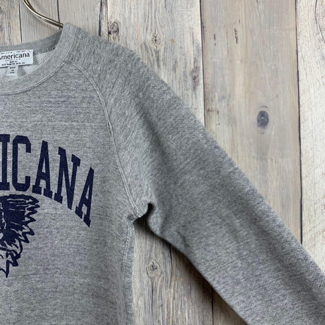 Americana アメリカーナ 日本製 ラグラン スウェット トレーナー S
