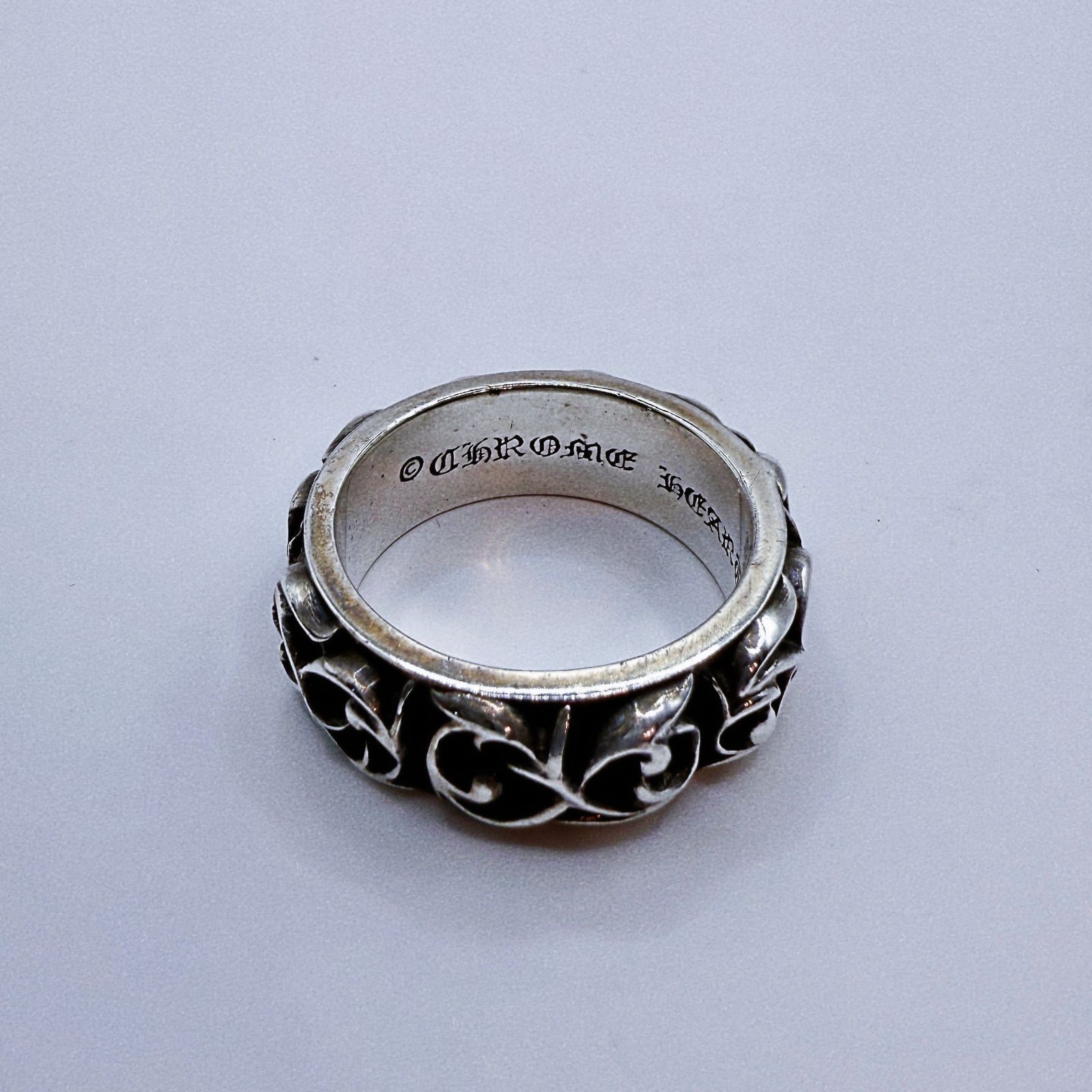 クロムハーツ エタニティヴァインバンド リング 21号 925 シルバー