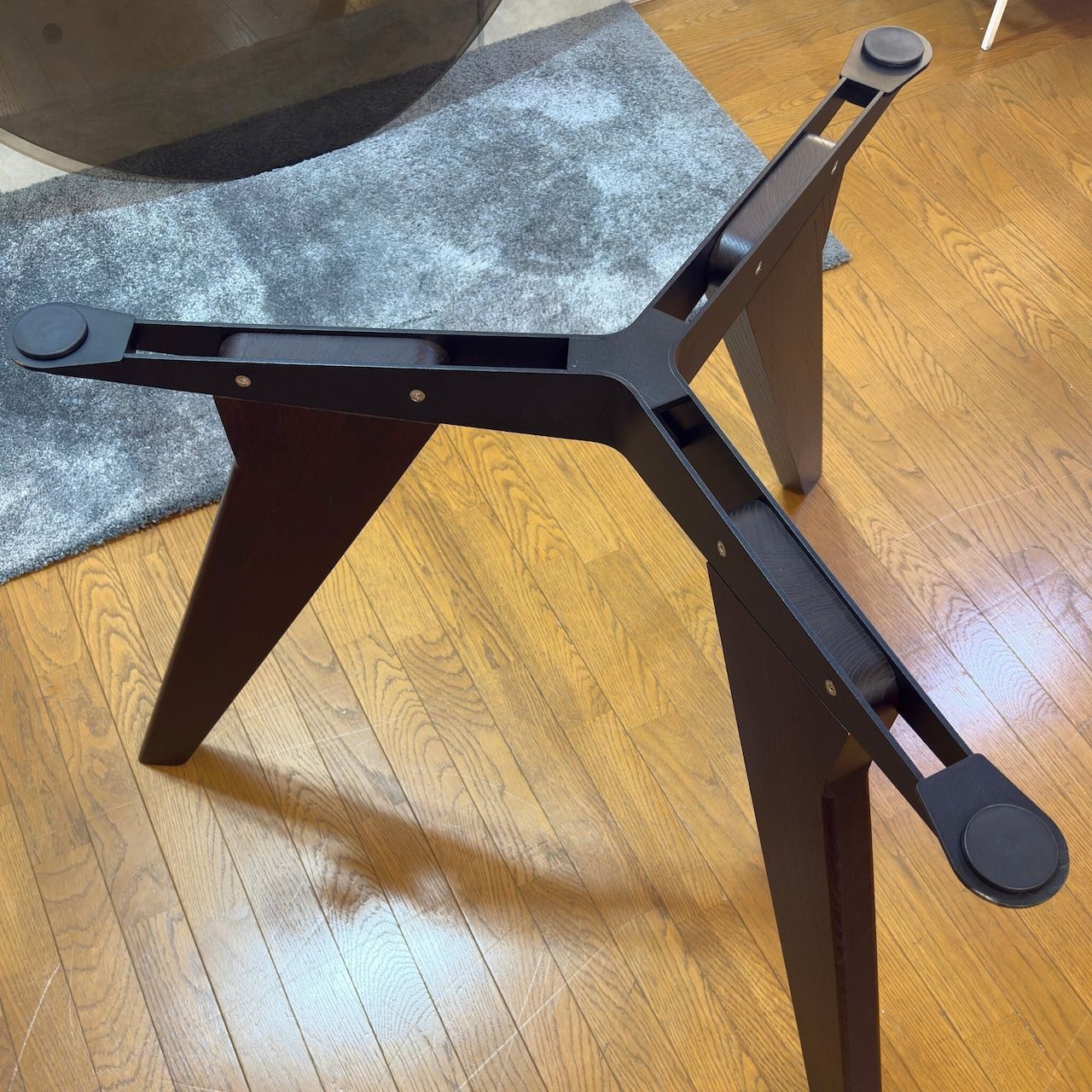 Φ120cm ガラス天板