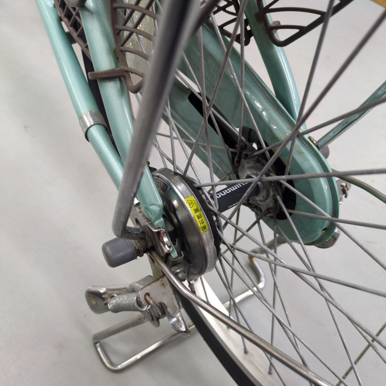 J037 ☆サビキズ使用感☆普通自転車☆MistyLight☆LEDダイナモ☆20インチ