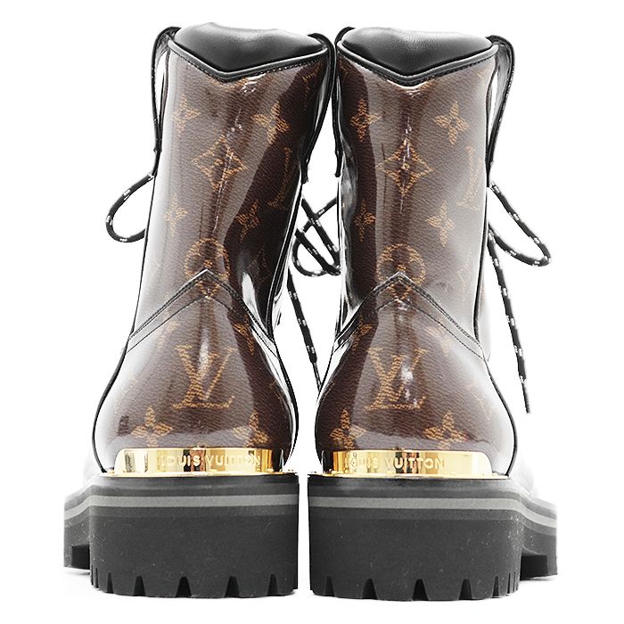 新品同様】LOUIS VUITTON ルイ・ヴィトン アンクルブーツ アウト