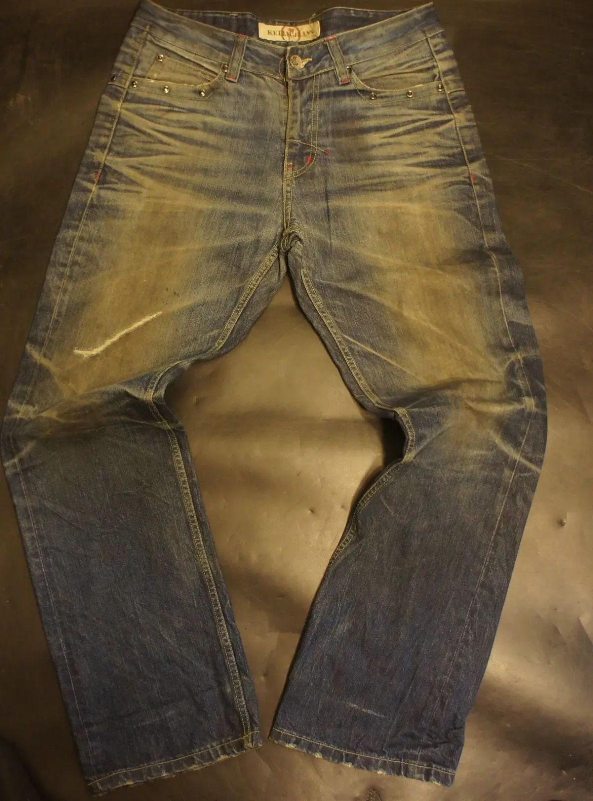 1638 ウォッシュジーンズ リリーフジーンズショップ タイムパンツ ビンテージデニムブルー ミドルとユースの日 LEVI S リーバイス