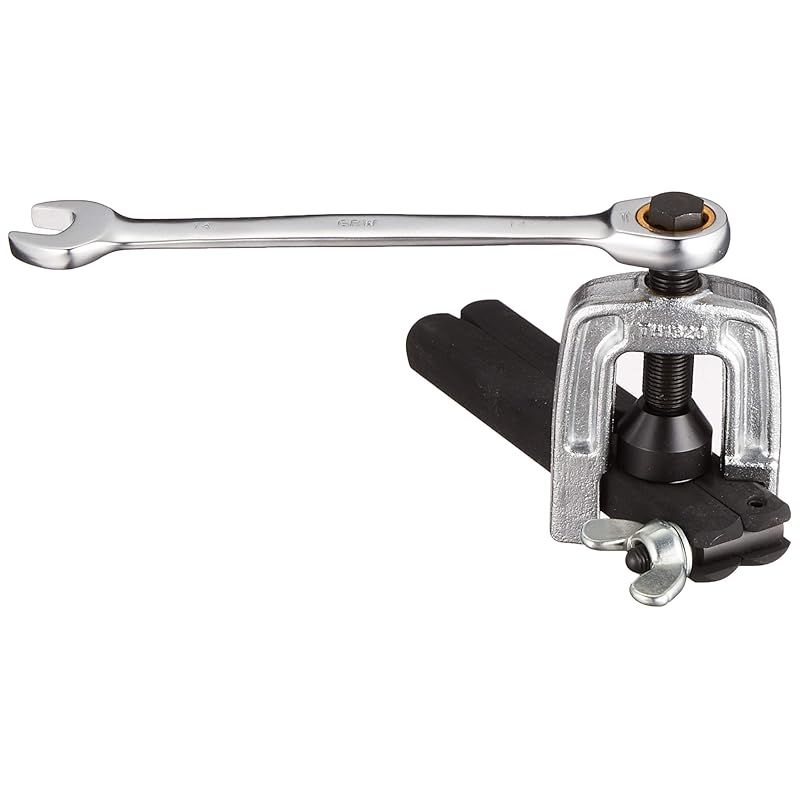 スーパー フレキ管ツバ出し工具 ギアレンチ式 TH1320G 1