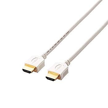 【セール，限定セール】 【中古】エレコム HDMIケーブル Ver1.4 イーサネット+3D映像対応 【PS3/PS4/Xbox360/Nintendo Switch/ニンテンドークラシックミニ動作確認済】2.0m ホワ qqffhab その他