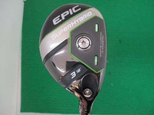 キャロウェイ EPIC SUPER HYBRID U3 ユーティリティ UT Diamana 55 for CW 2021 EPIC UT フレックスSR メンズ 男性用 右利き 右用 Bランク ゴルフクラブ