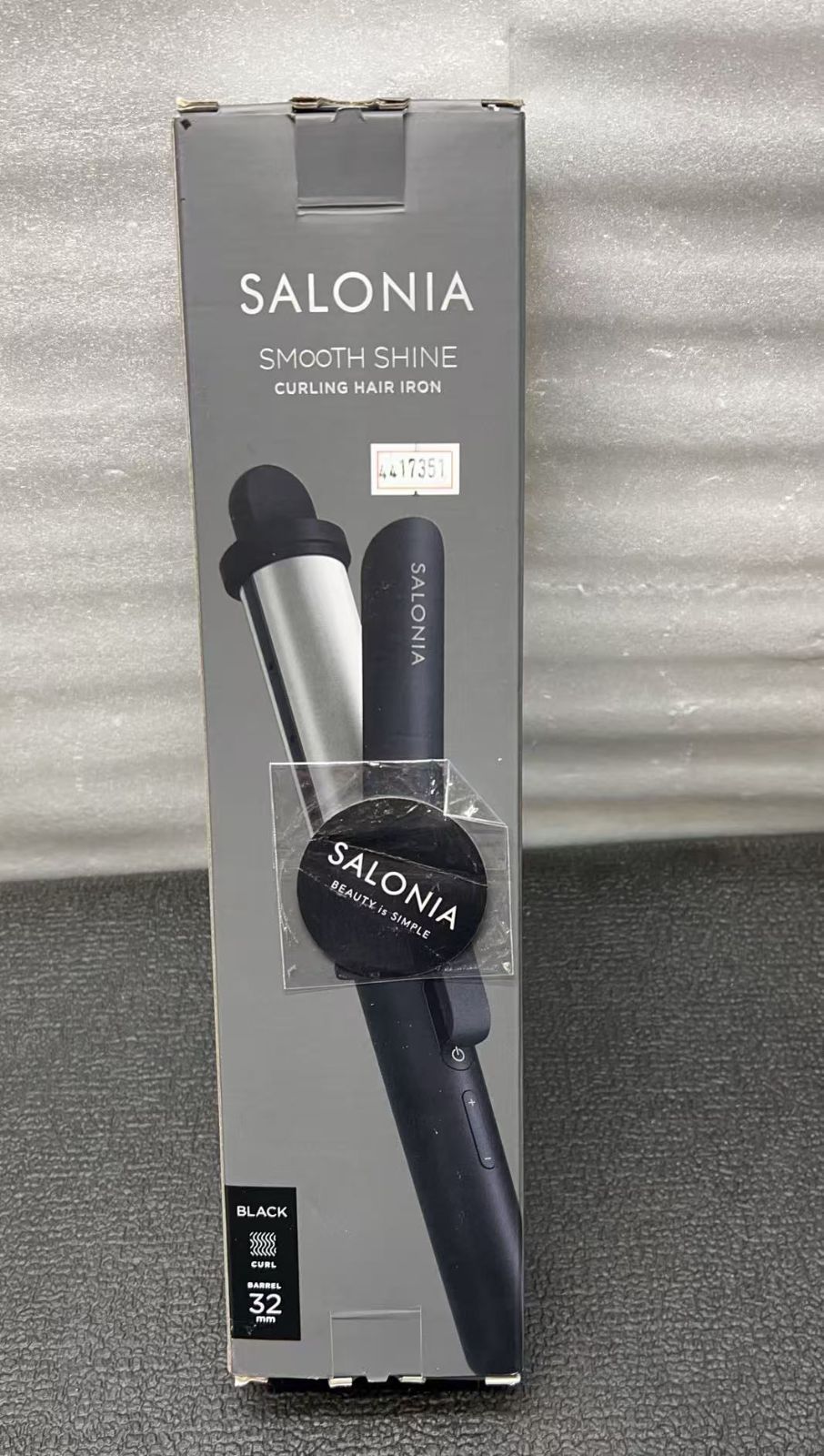 SALONIA スムースシャイン カールアイロン 32 mm 4417351