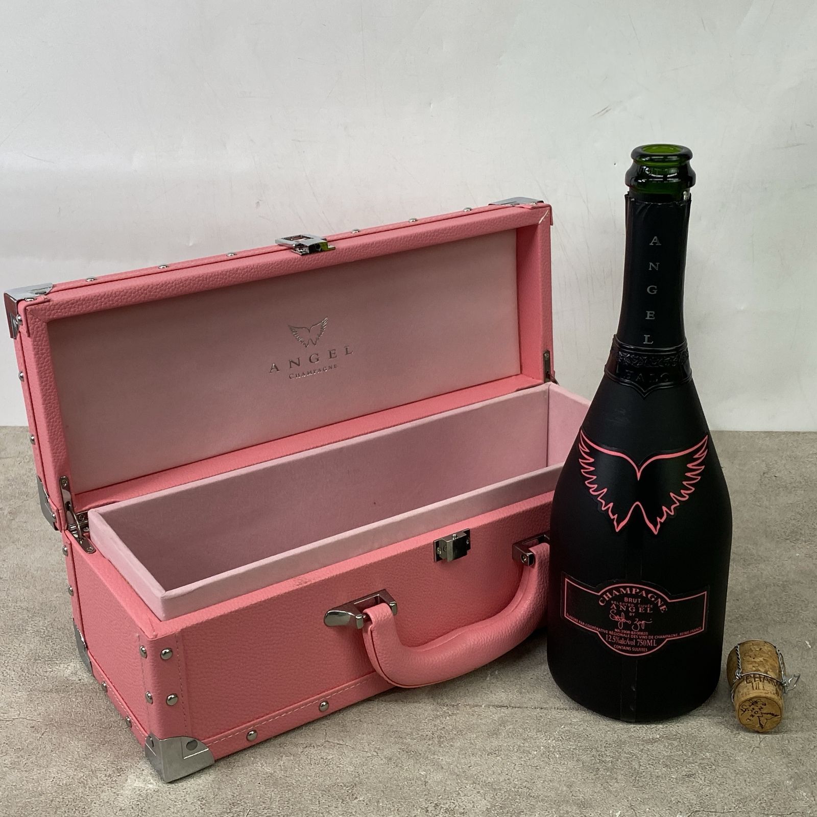 【空箱】ANGEL Champagne エンジェル空箱セット ANGEL CHAMPAGNE エンジェルシャンパン ブラック&ピンク空箱セット