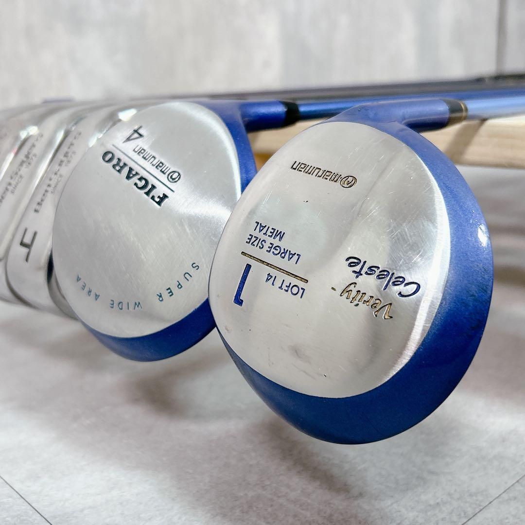 X597 FILA 他 レディース ゴルフ クラブ ハーフセット 8点 初心者