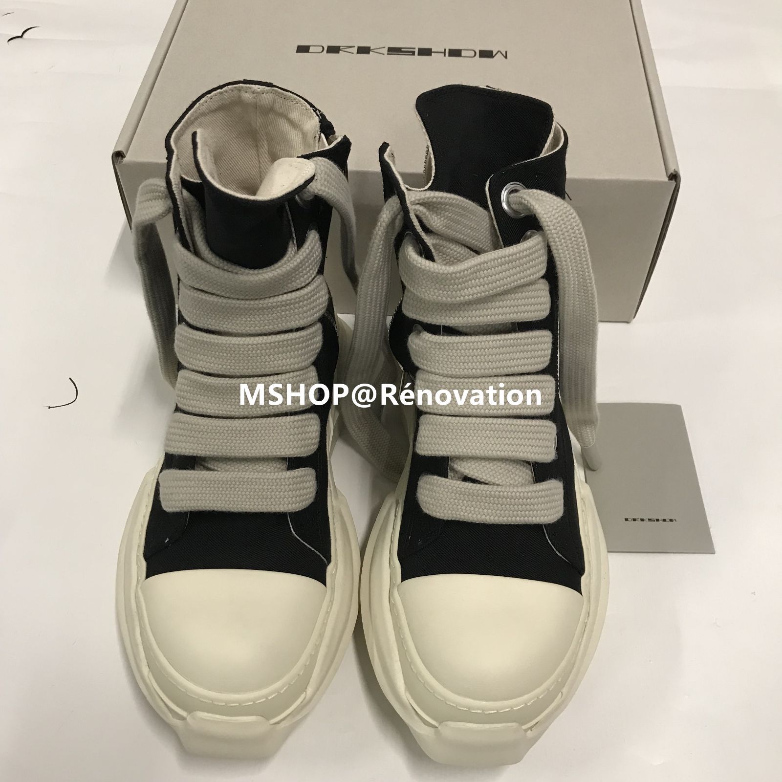 Rick Owens DRKSHDW abstract sneak アブストラクトスニーカー