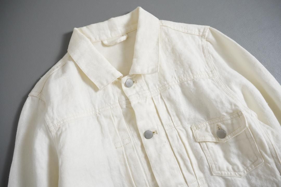 684y*nest Robe ネストローブ リネン デニムジャケット - メルカリ