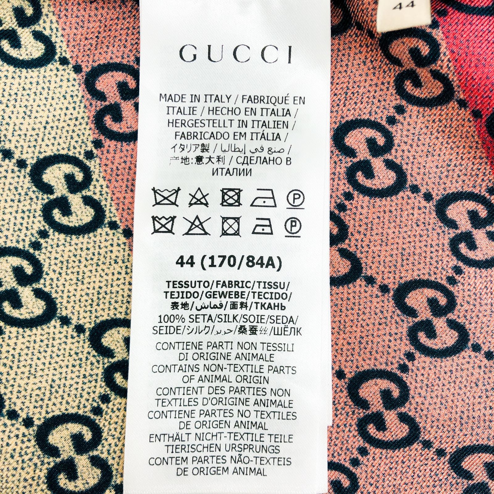 GUCCI GG柄 半袖シャツ 44サイズ 【公式通販】